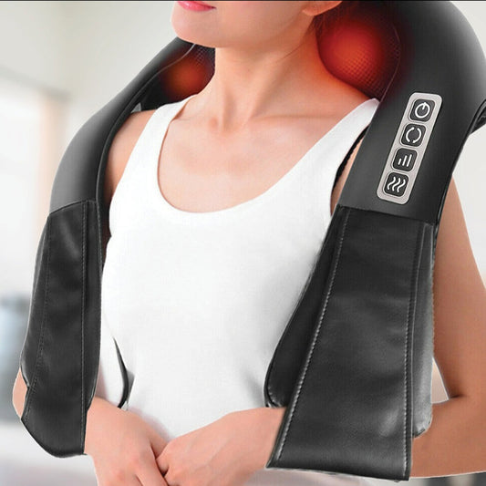 Harmony Rejuvenates™ 5&1 Massager for Neck,Back and Shoulders With 3D Roller